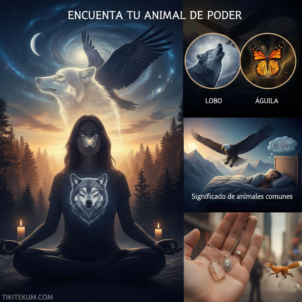 Como animal de poder espiritual