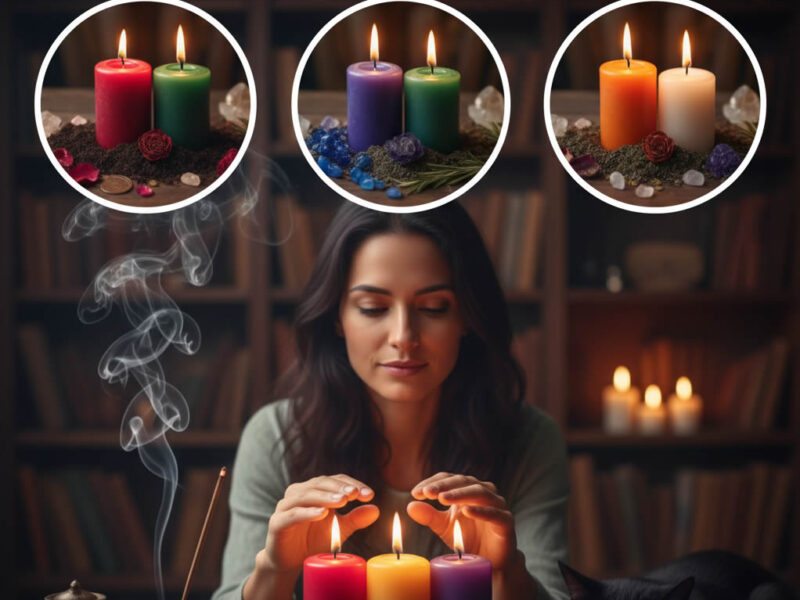 Velas de colores, significado